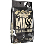 Black and white camouflage warrior lean mass gainer supplement bag for muscle boost