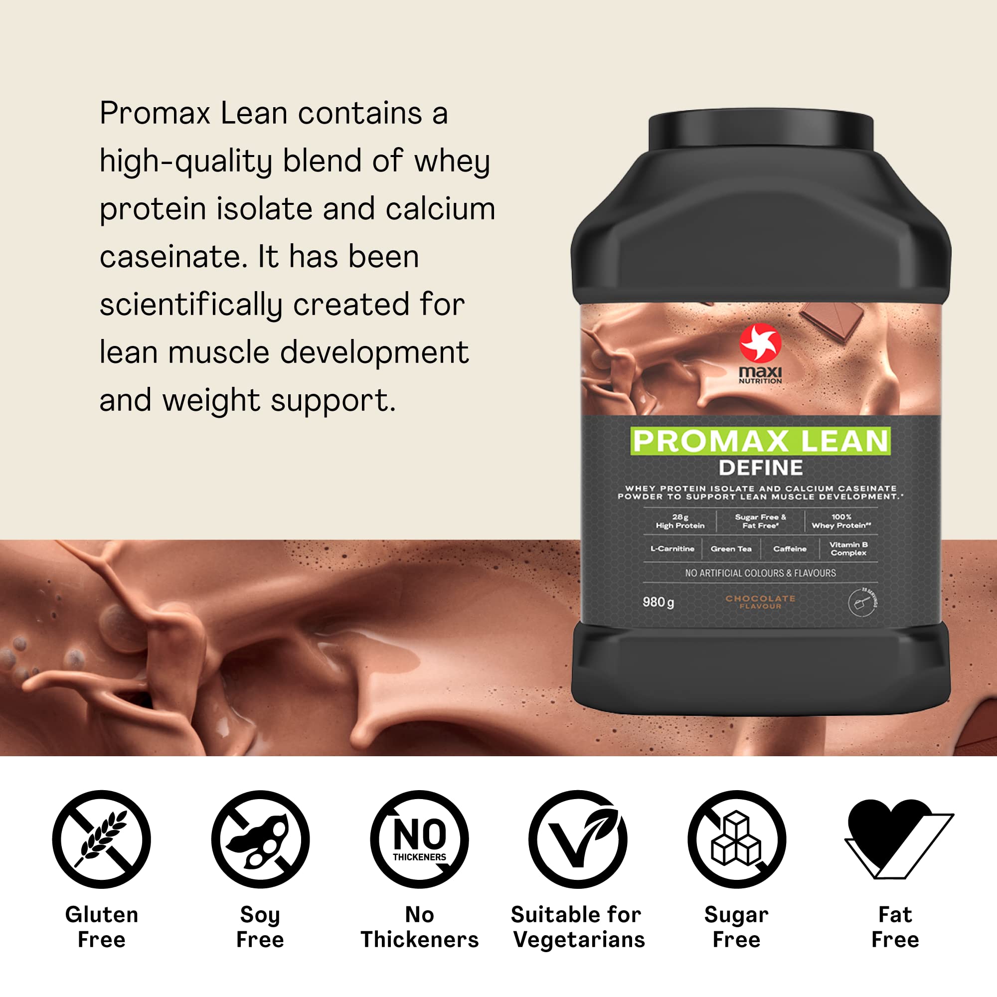MaxiNutrition Promax Lean - Diet Whey Protein Powder