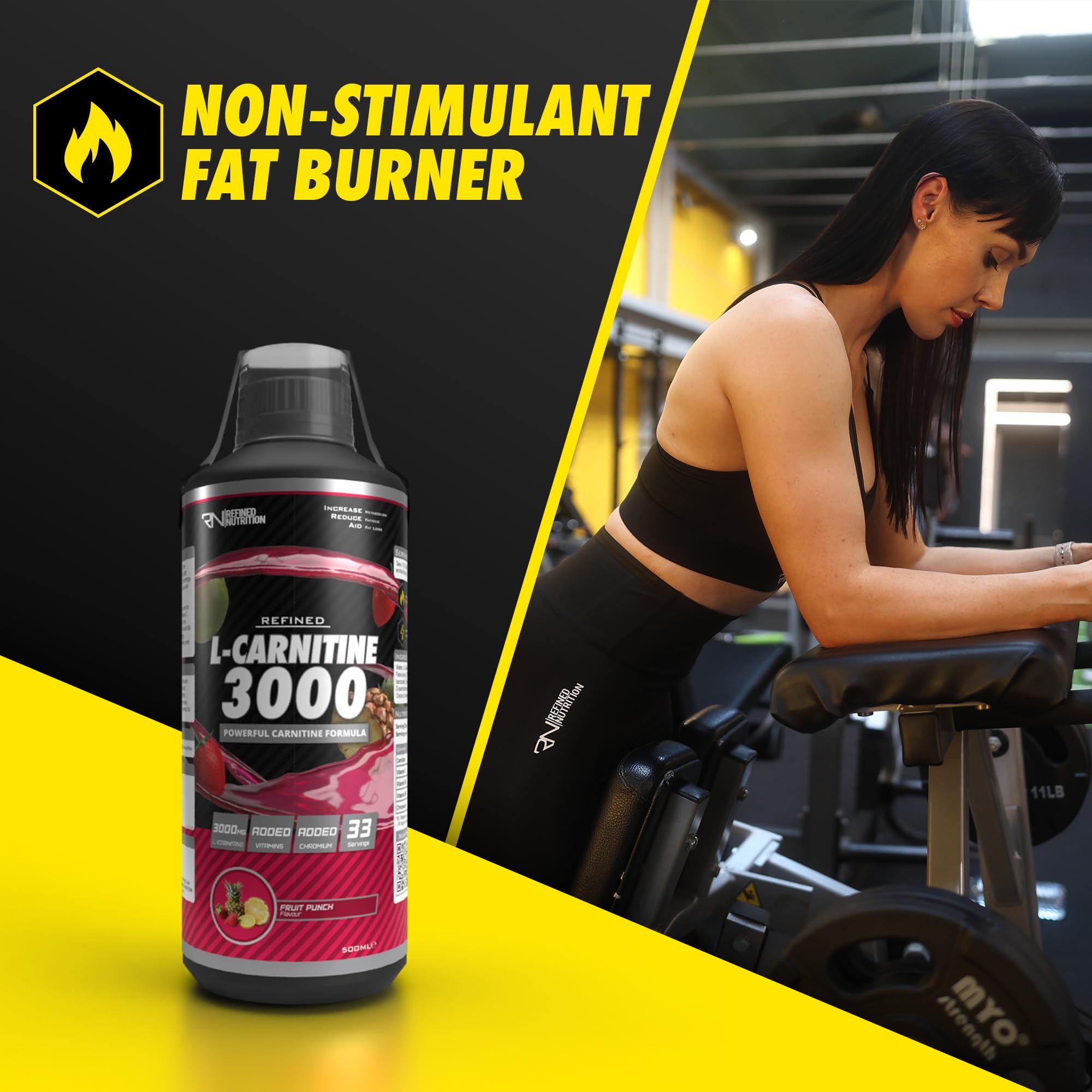 Refined Nutrition L-Carnitine 3000 - Carnitine Liquid