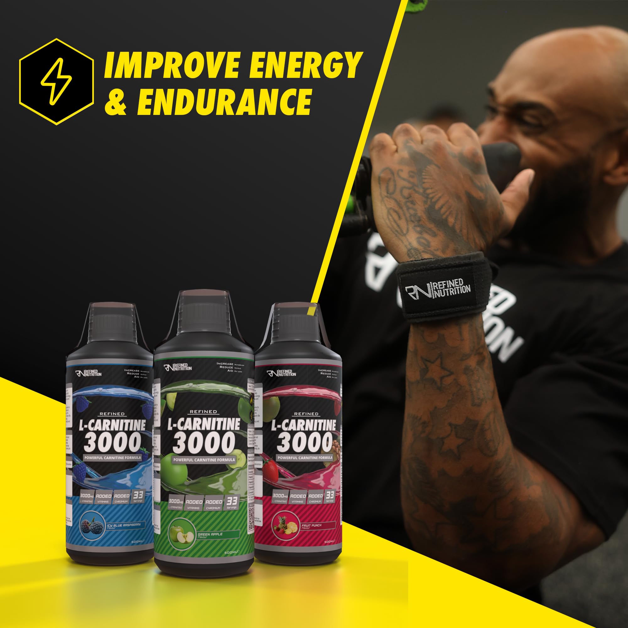 Refined Nutrition L-Carnitine 3000 - Carnitine Liquid