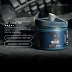 MyProtein Creatine Creapure container with scoop, micronized creatine for power output