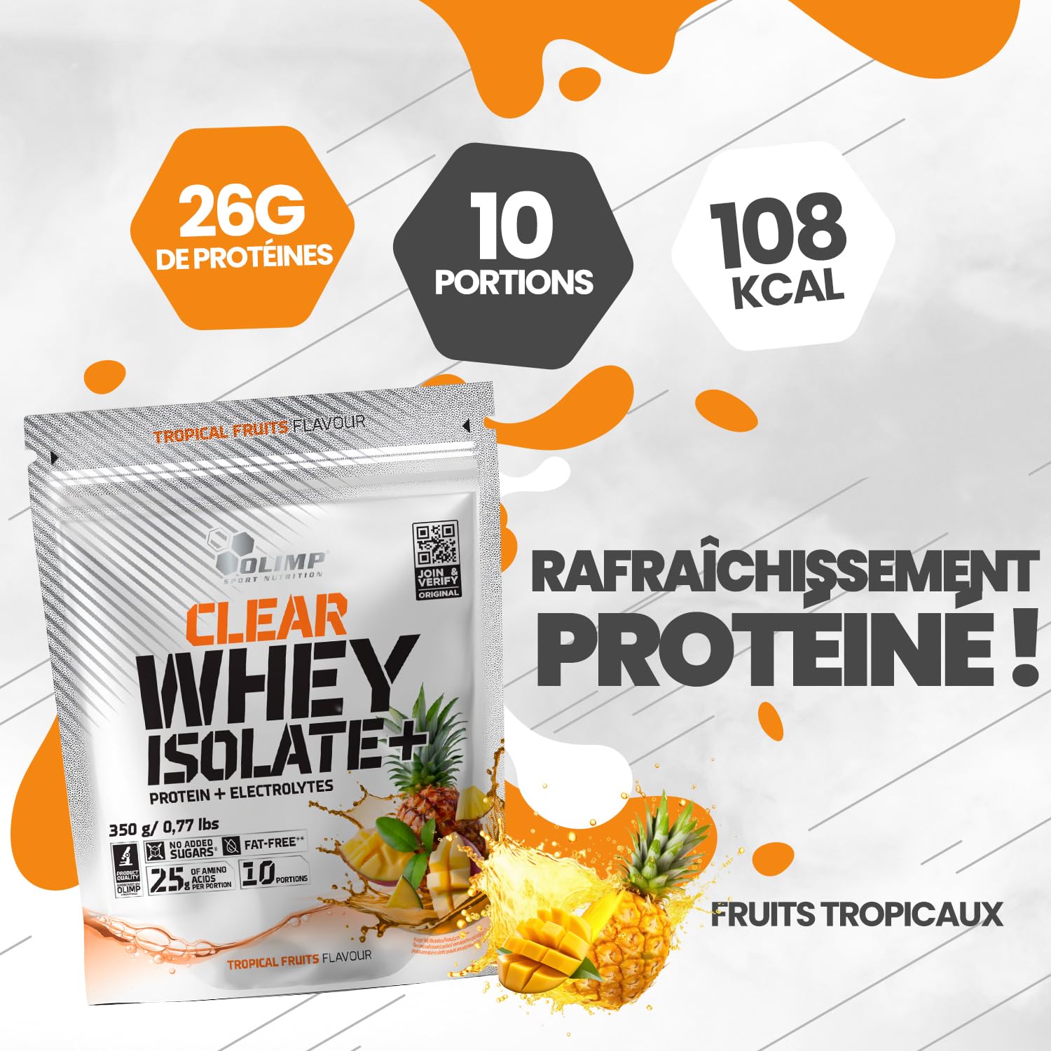 Olimp Sport Nutrition Clear Whey Isolate + - Whey Proteins