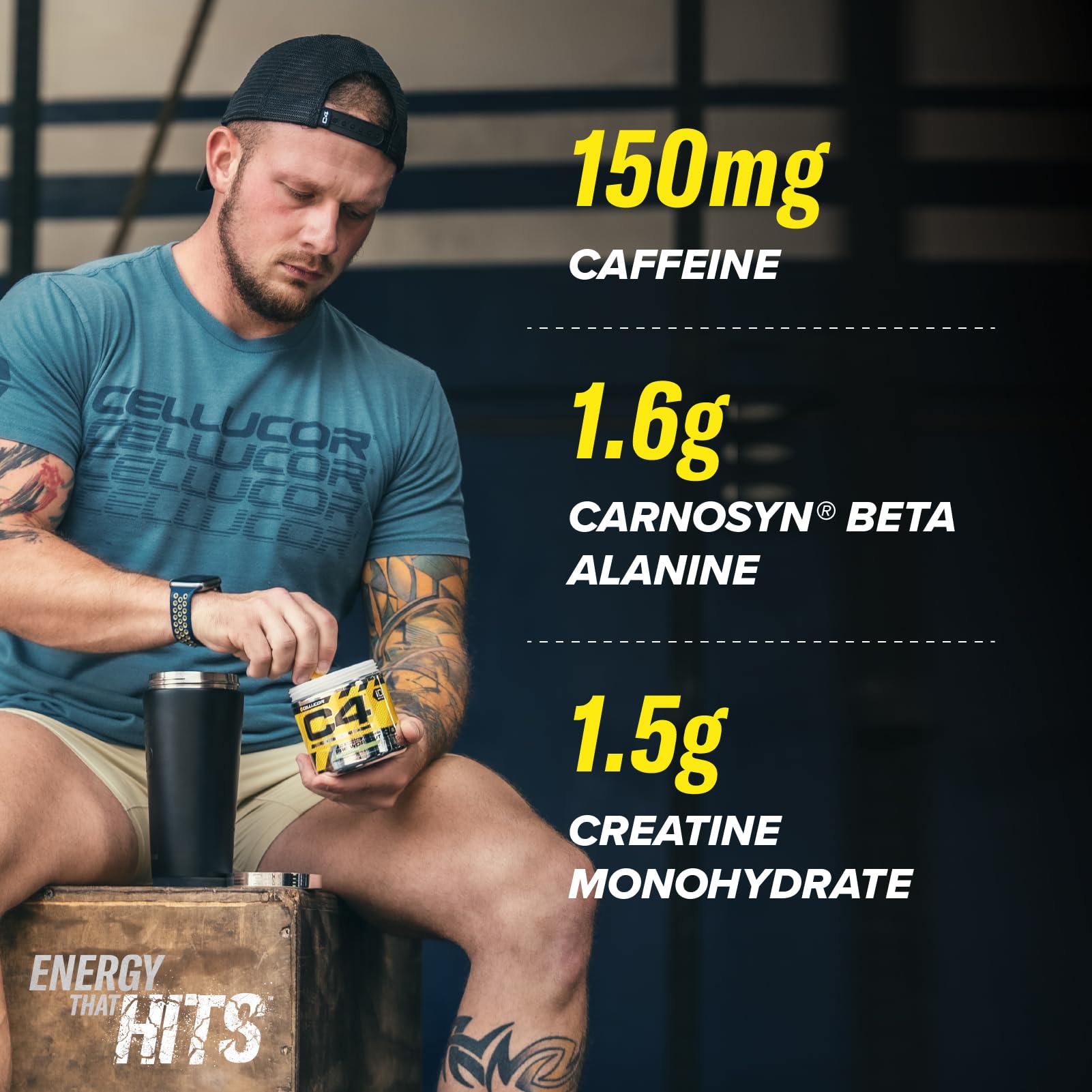 Cellucor C4 Original Pre-Workout - Pre-Workout Powder