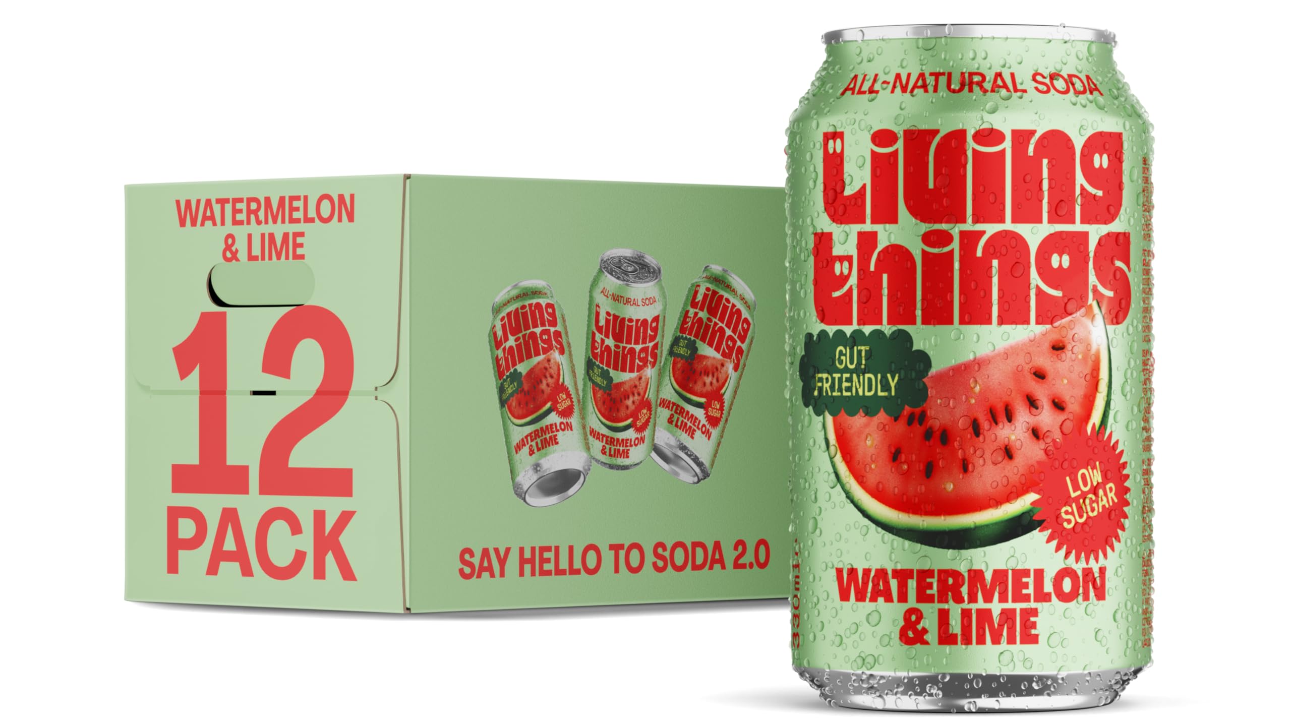 Living Things Prebiotic Soda