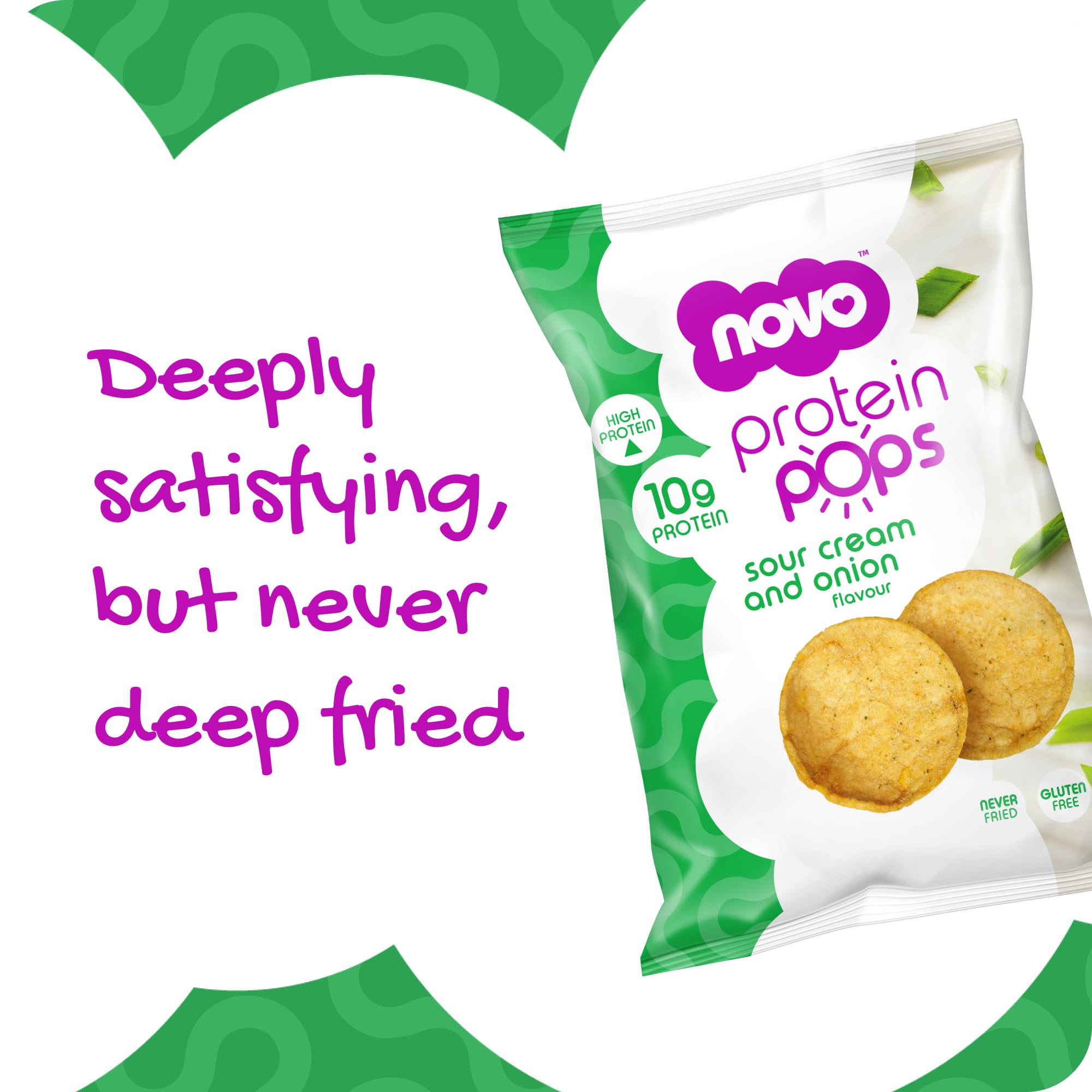 Novo Nutrition Novo Protein Pops - Protein Crisps
