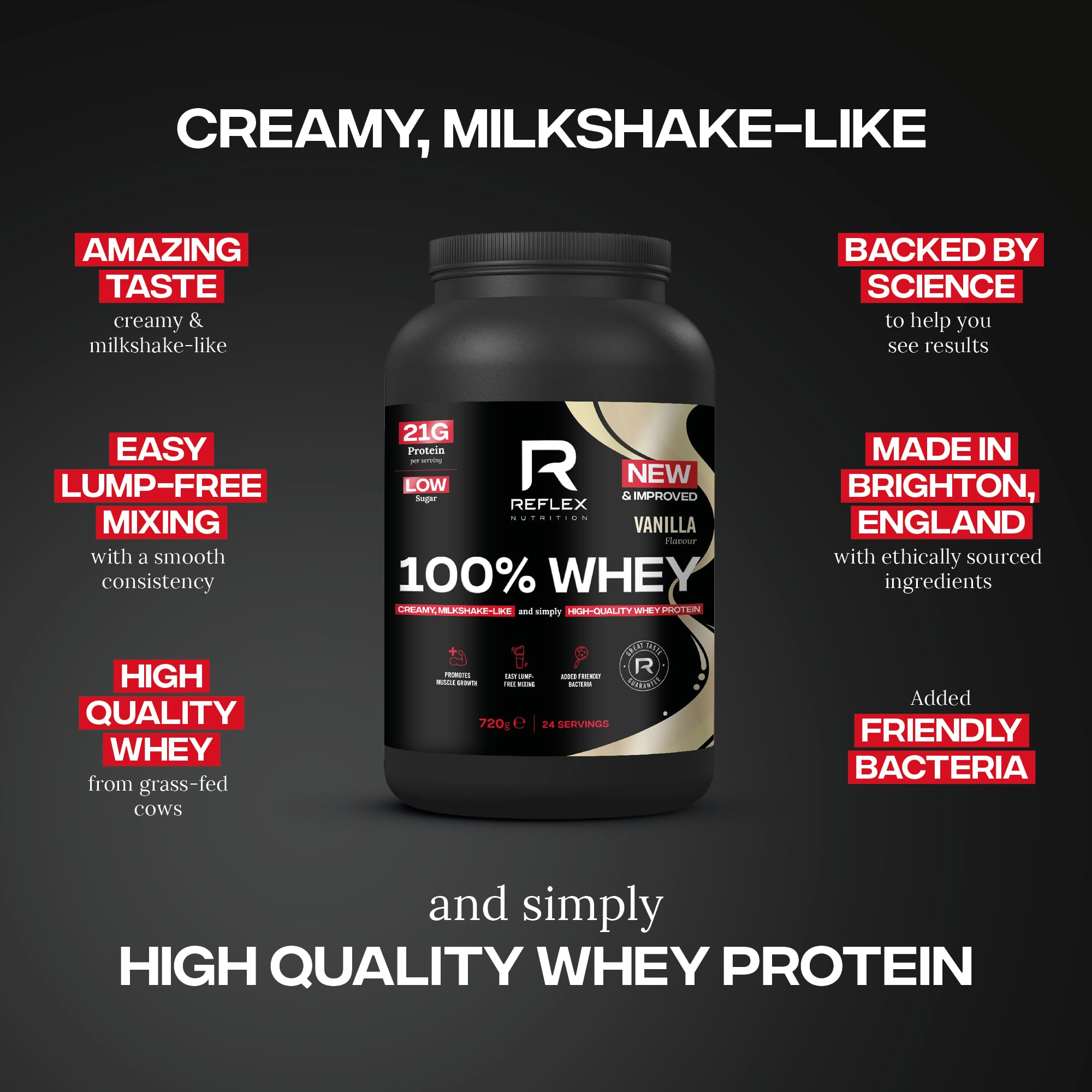 Reflex Nutrition 100% Whey - Whey Proteins