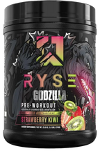 RYSE Godzilla Pre-Workout Godzilla Strawberry Kiwi - MyGymSupplements
