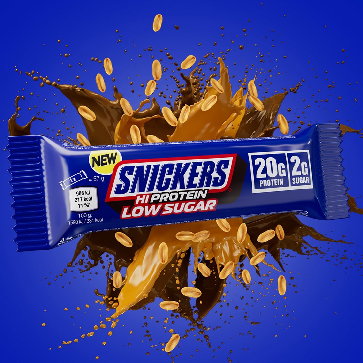 Snickers Low Sugar Protein Bar - Protein Bars