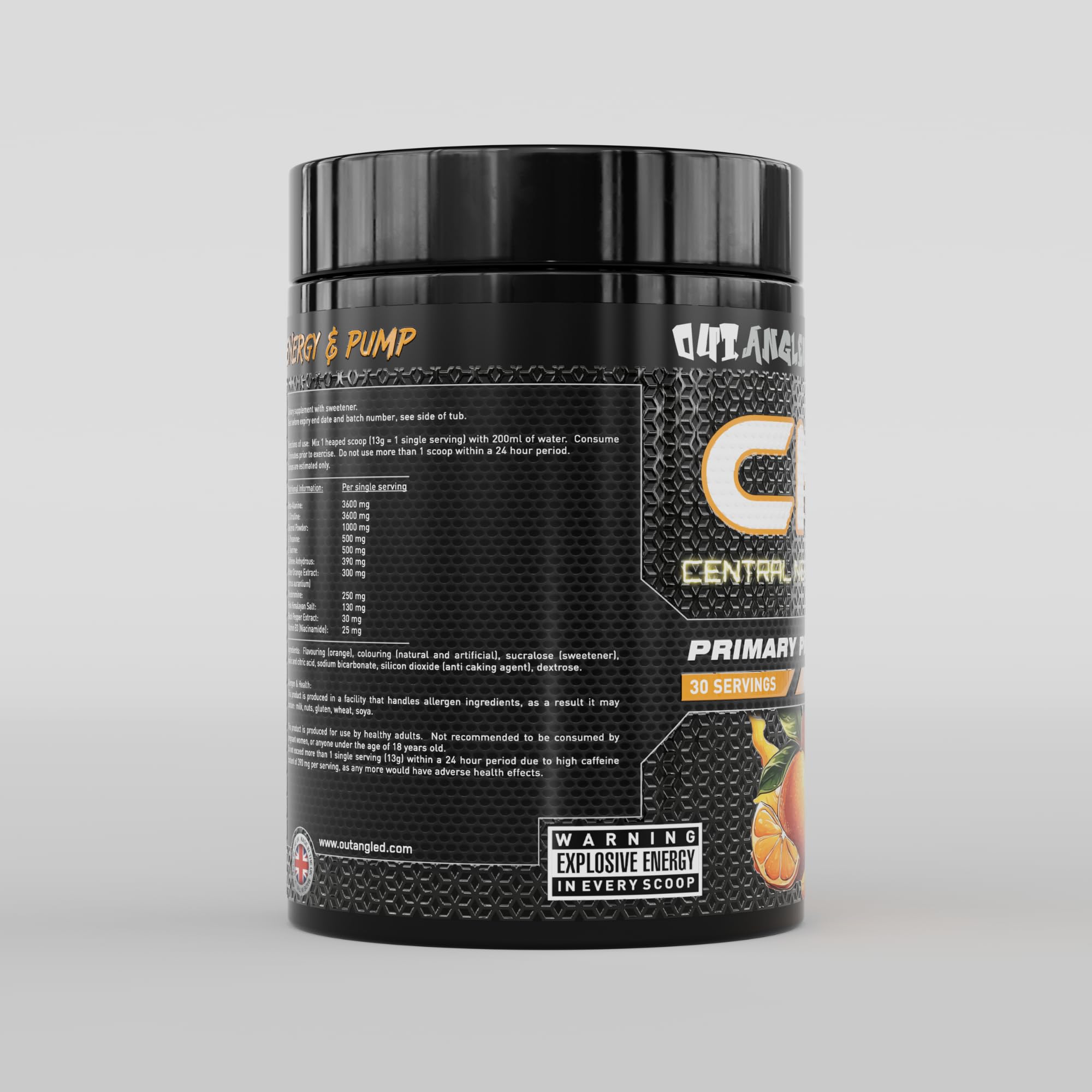 Outangled CNS - Pre-Workout Powder