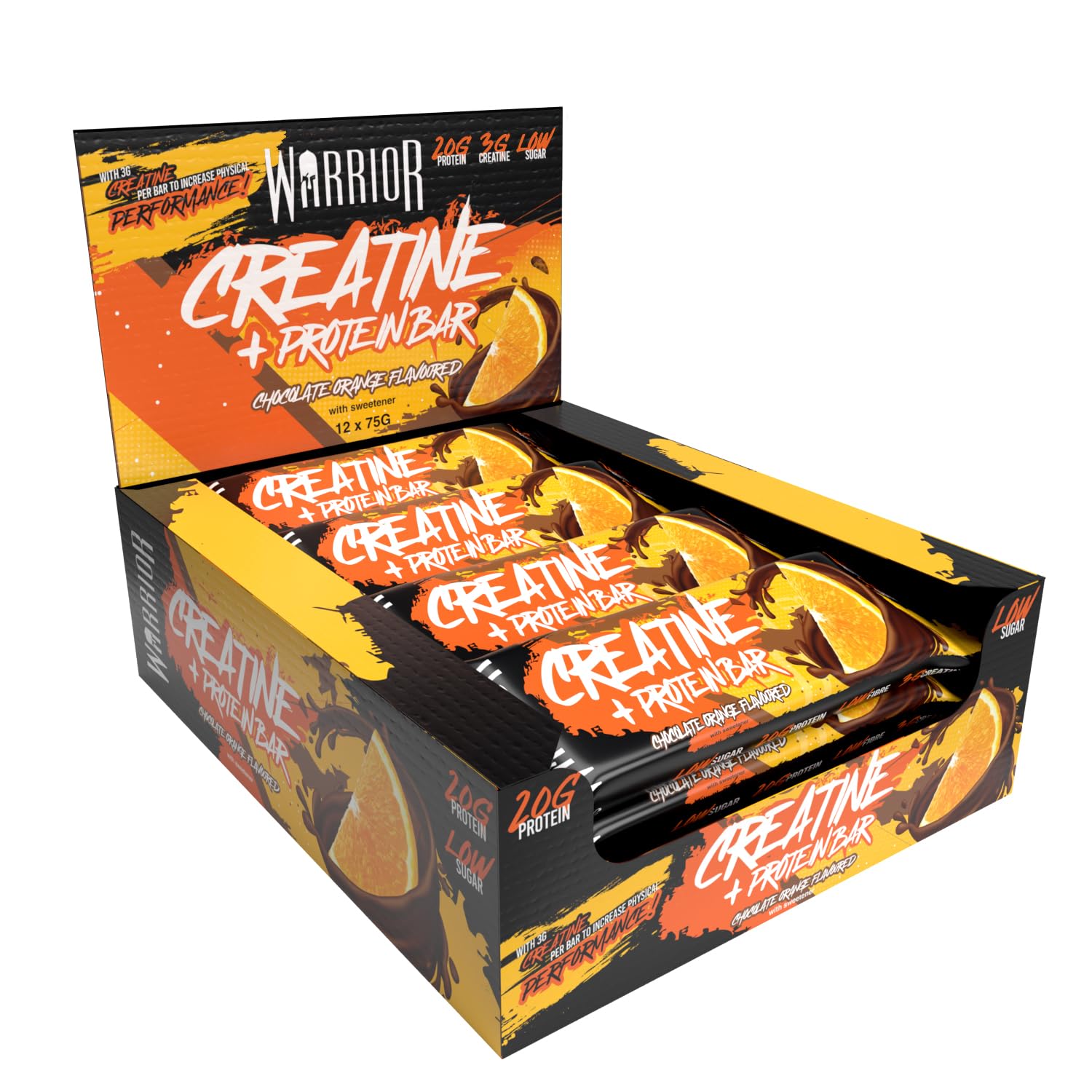 Warrior Creatine Bars - Protein Bars