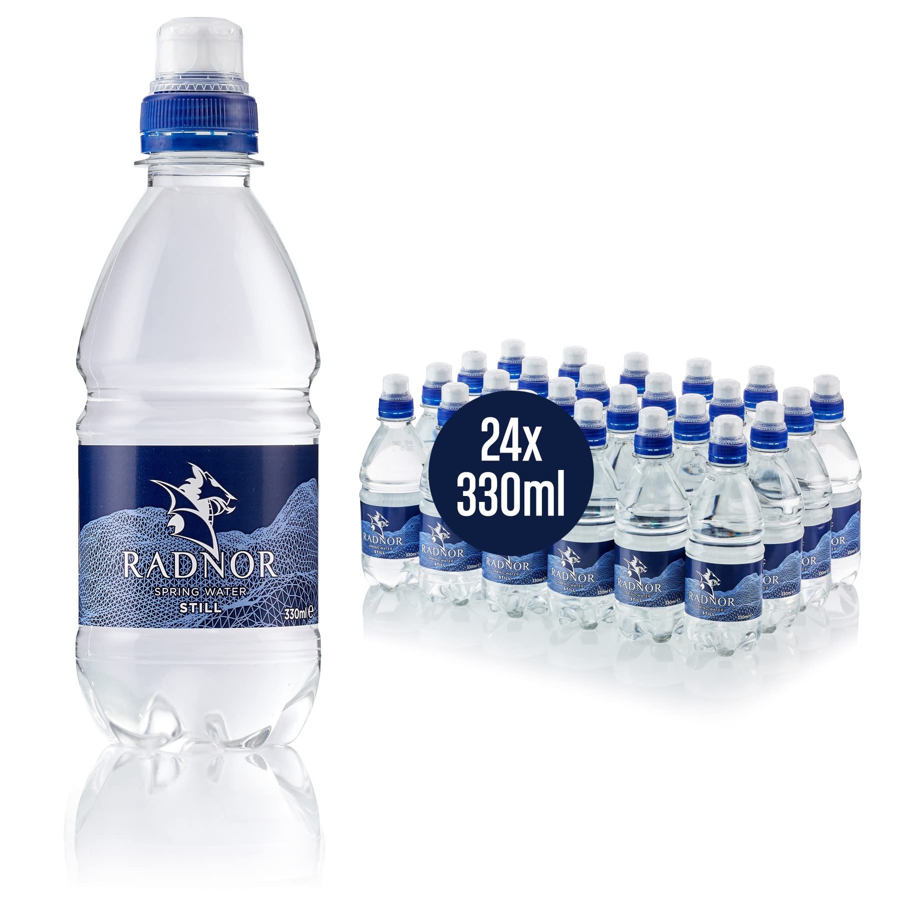 Radnor Still Spring Water Sports Cap 24x330ml