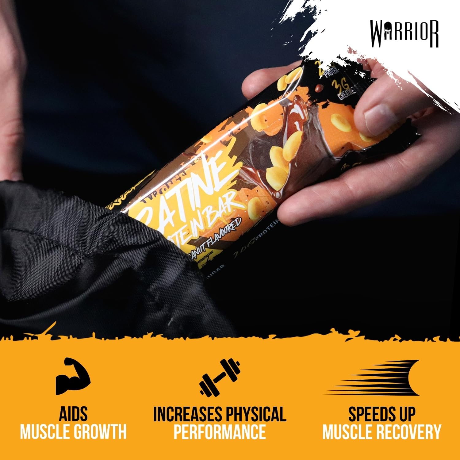Warrior Creatine Bars - Protein Bars