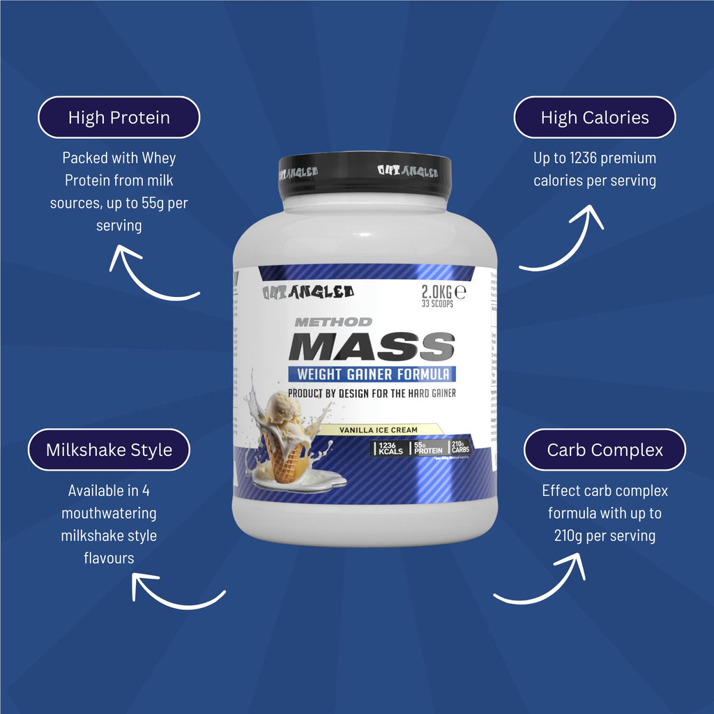 Outangled Method Mass - Weight Gainer Powder