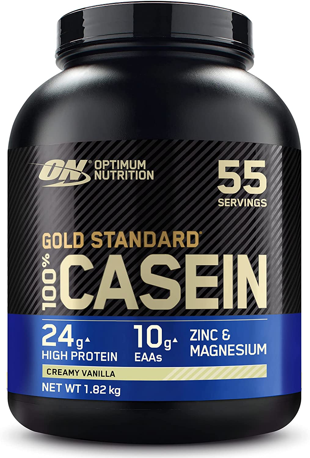 Optimum Nutrition Gold Standard 100% Casein Creamy - 1816g / Vanilla - Micellar Casein Protein Powder