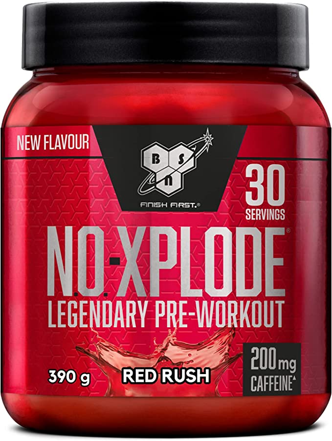 BSN N.O.Xplode - 390g / Red Rush - Pre-Workout Powder
