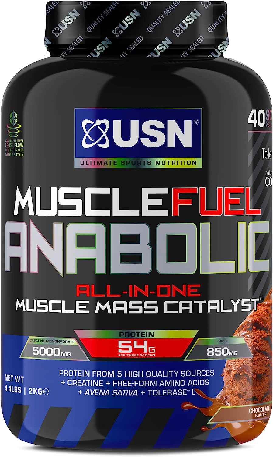 USN Muscle Fuel Anabolic - All-In-One Gainer Powder