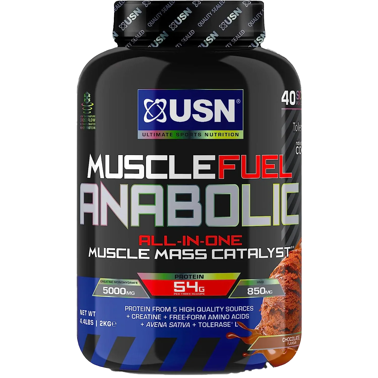 USN Muscle Fuel Anabolic - All-In-One Gainer Powder