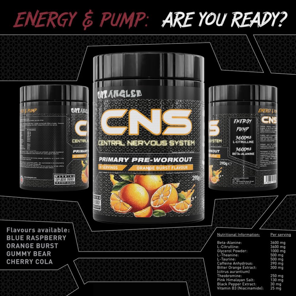 Outangled CNS - Pre-Workout Powder