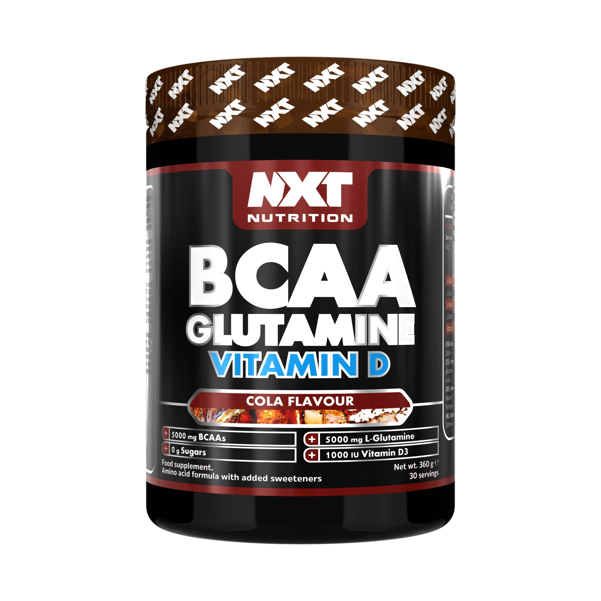 NXT Nutrition BCAA, Glutamine & VIt D 360g