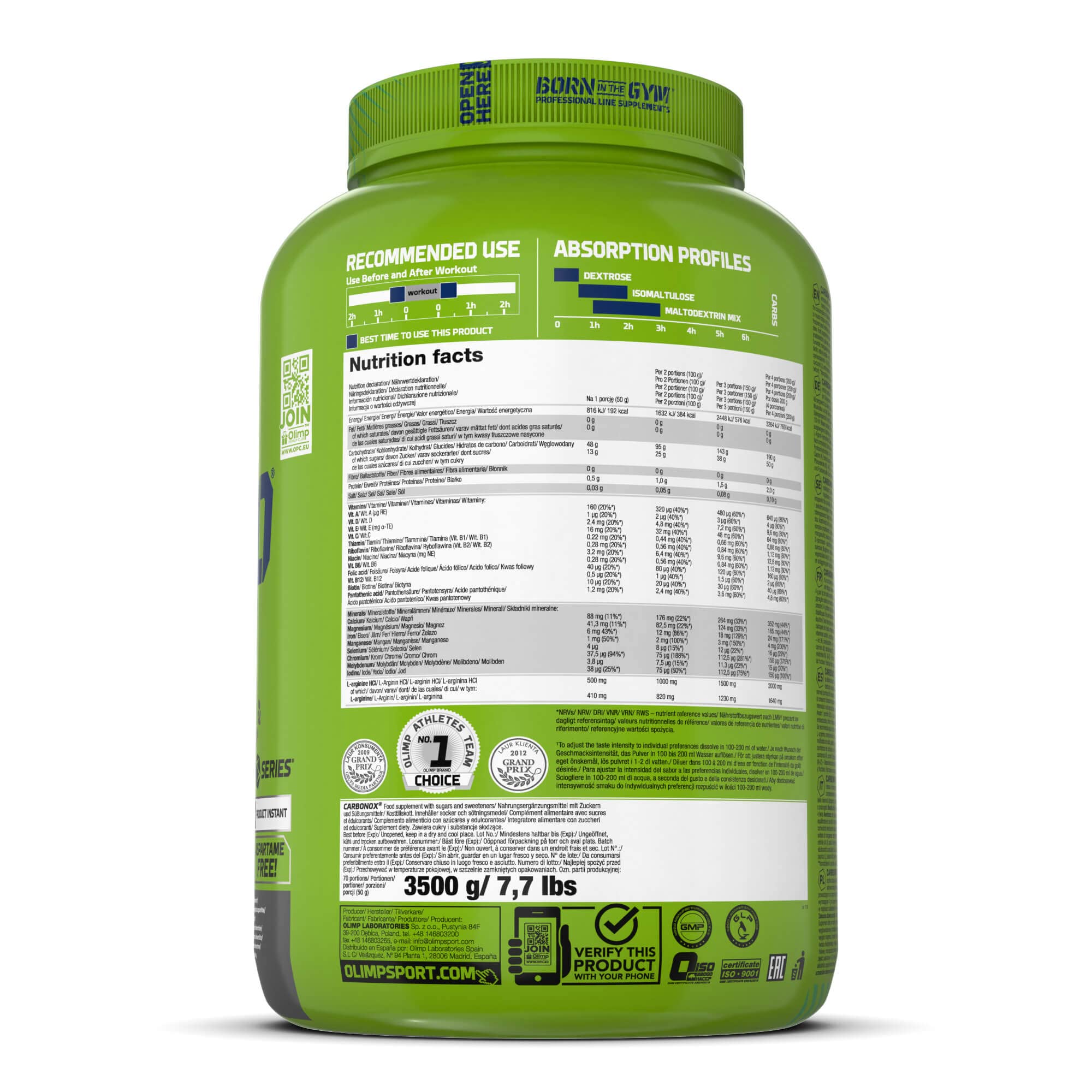 Olimp Sport Nutrition Carbonox