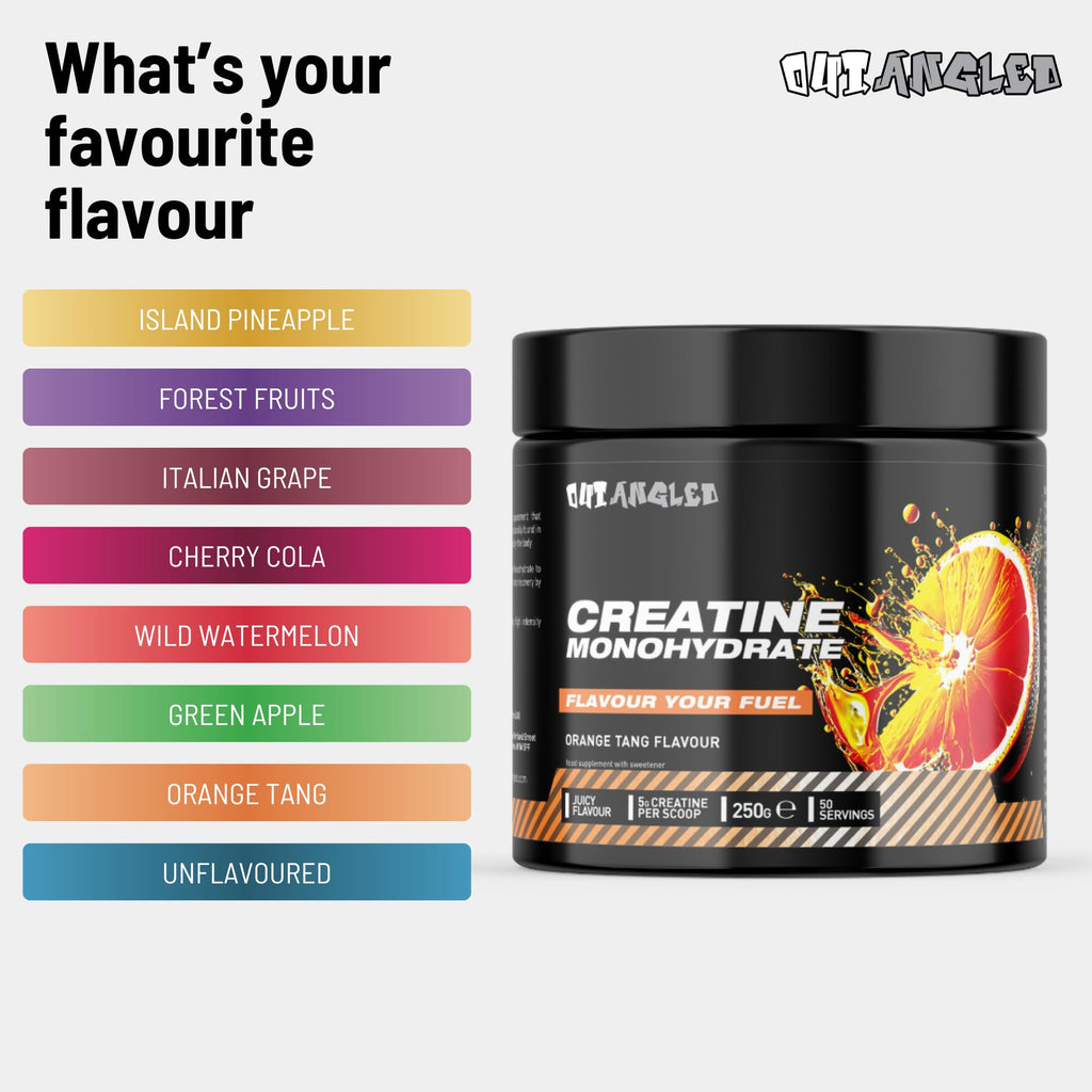 Outangled Creatine Monohydrate - Creatine Powder
