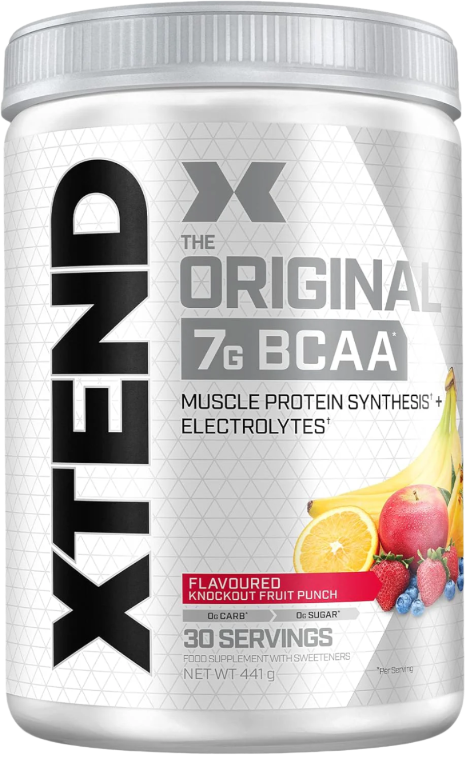 XTEND BCAA - 441g / Knockout Fruit Punch - BCAAs