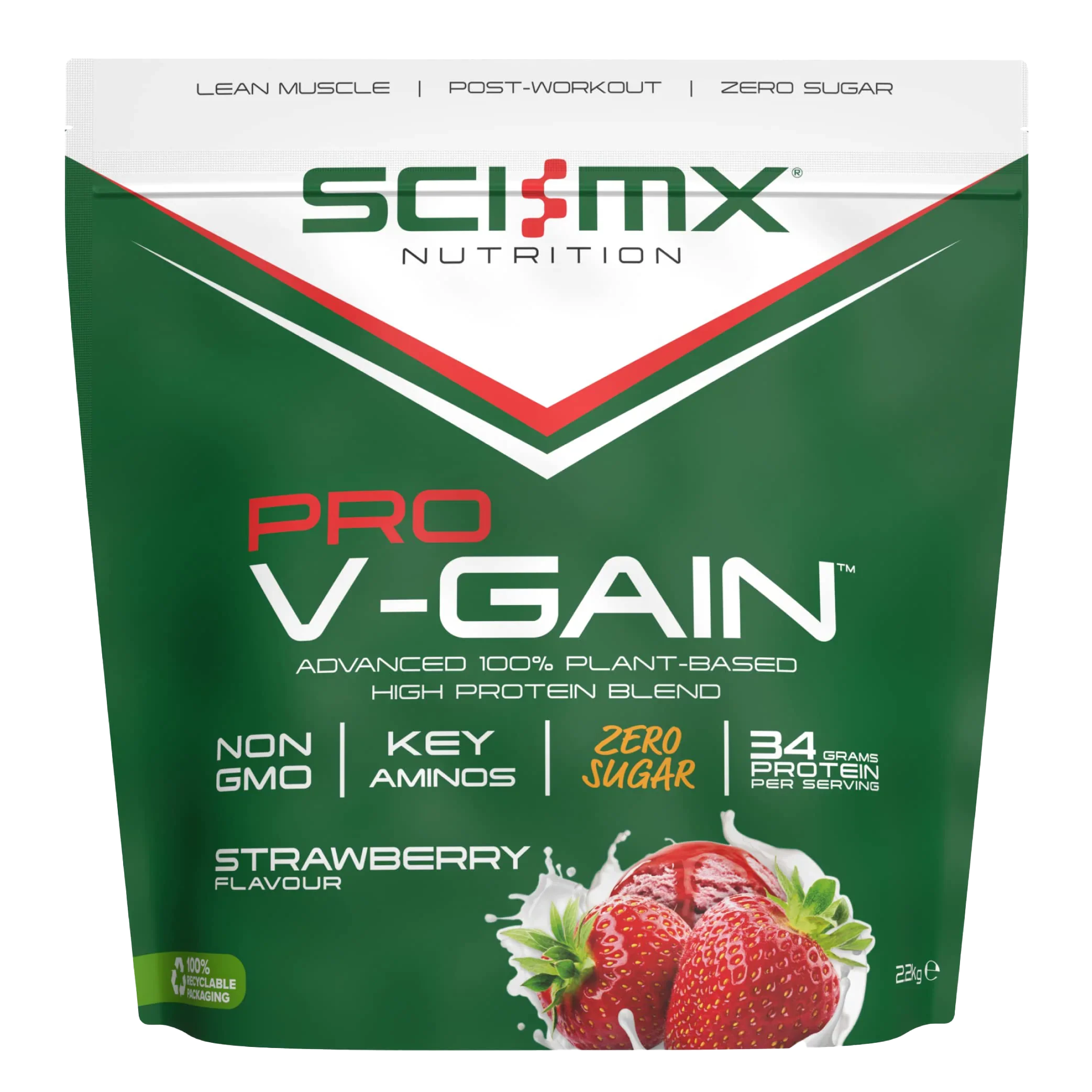 Sci-MX V-Gain - Vegan Weight Gainer Powder