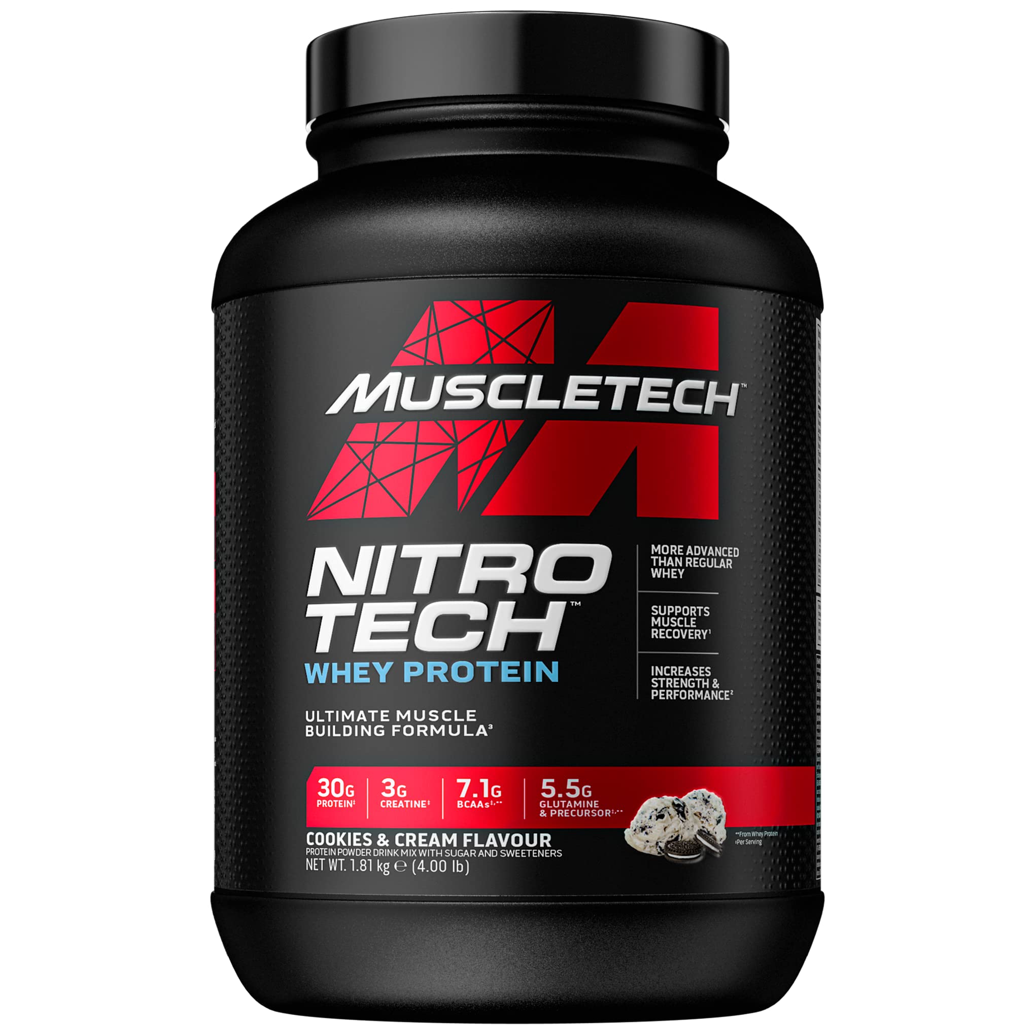 Muscletech Nitro Tech - Whey Protein Powder