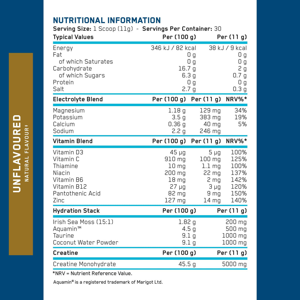 Applied Nutrition Creatine + Hydration - Recovery REC001