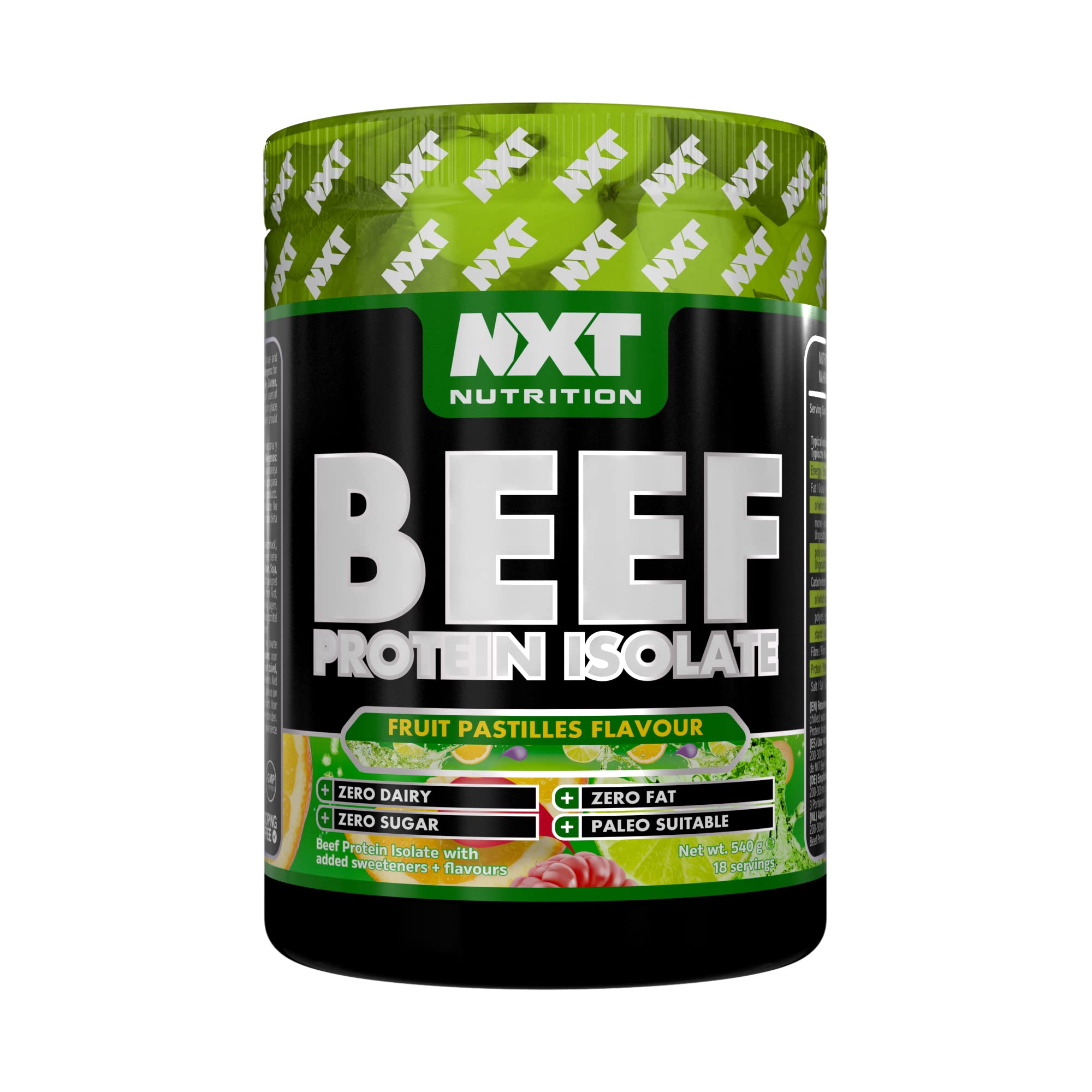 NXT Nutrition Beef Protein Isolate 540g