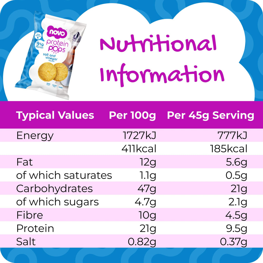 Novo Nutrition Novo Protein Pops - Protein Crisps