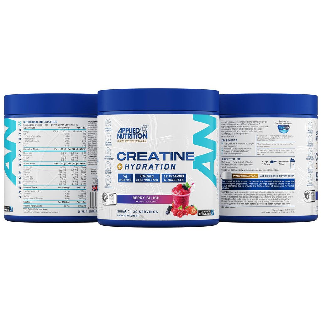 Applied Nutrition Creatine + Hydration - Recovery REC001