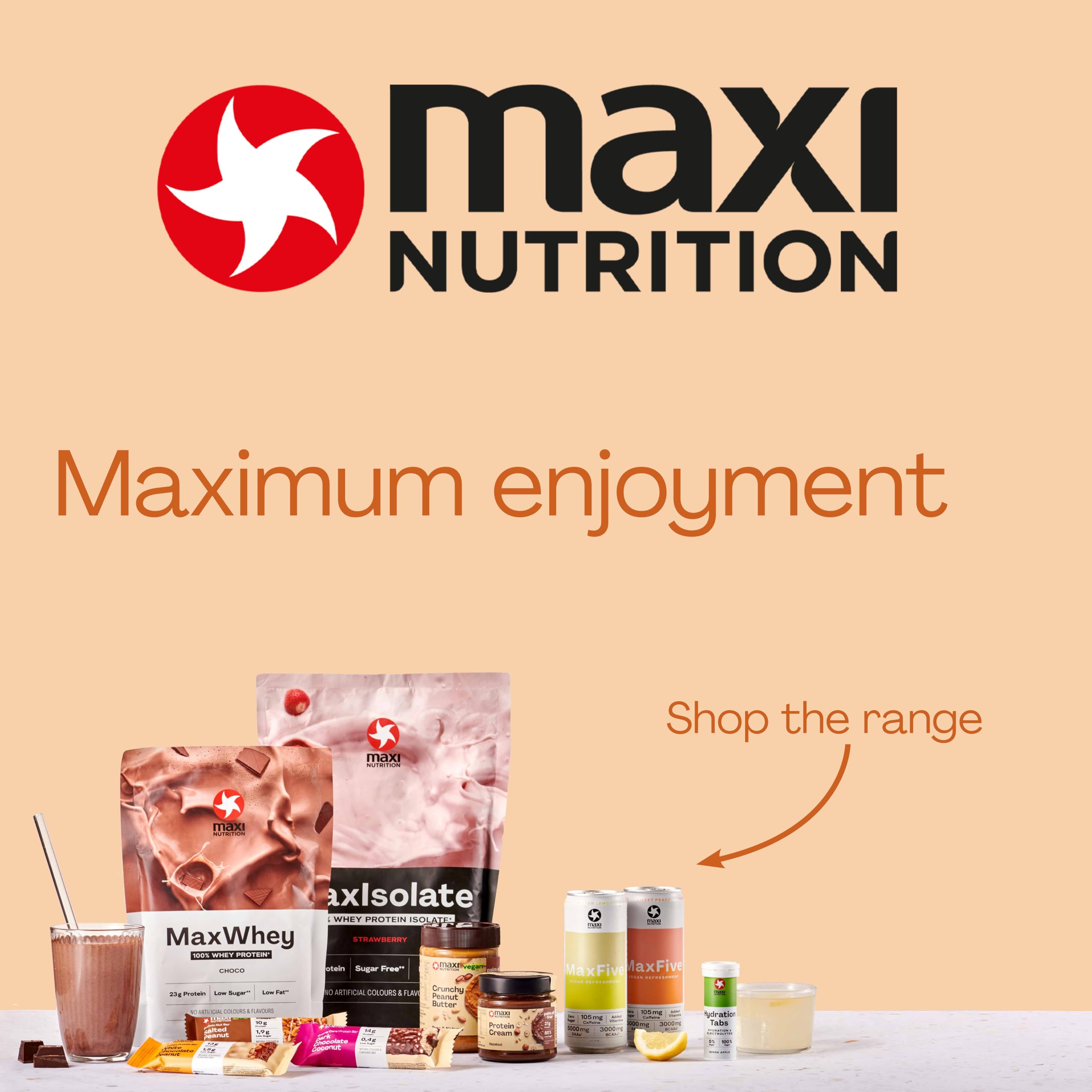 MaxiNutrition Protein Waffle Bar - Protein Bars