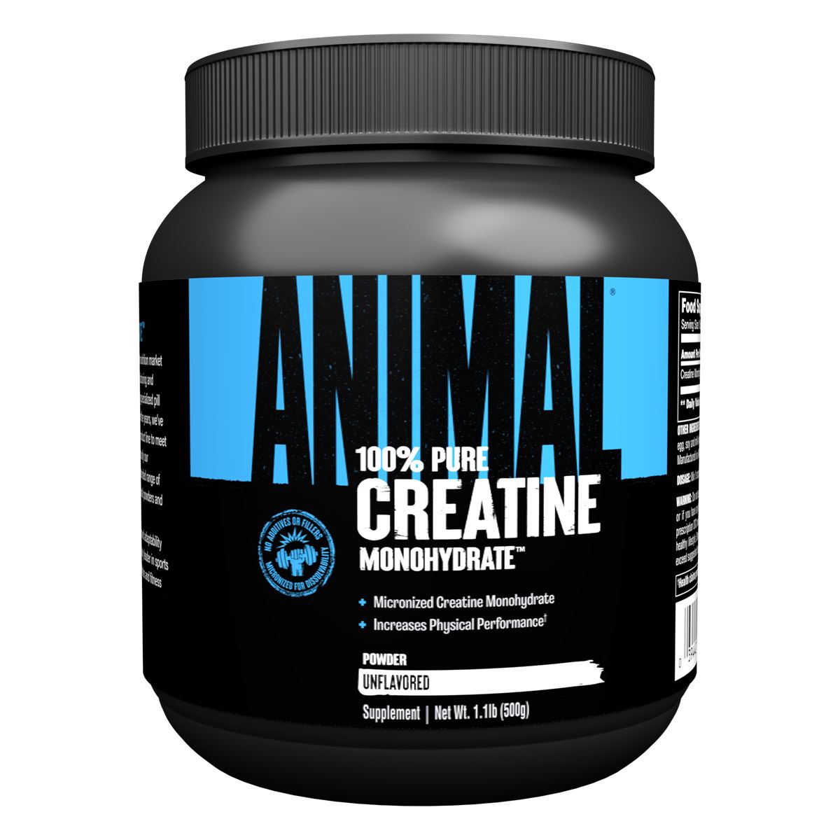 Animal Creatine Powder - 500g - Creatine Powder