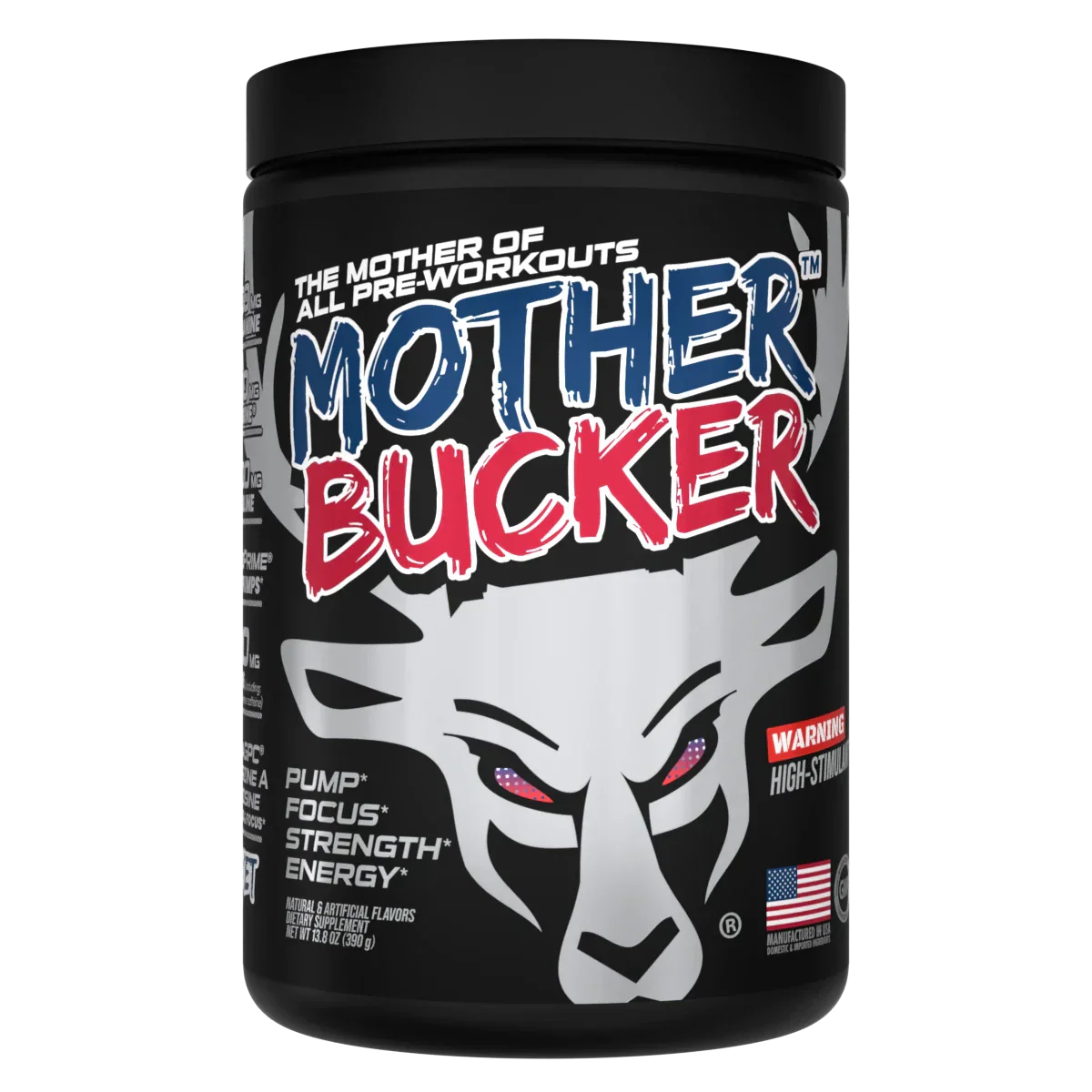 Bucked Up Mother Bucker - 400g / Rocket Pop - Pre-Workout Powder