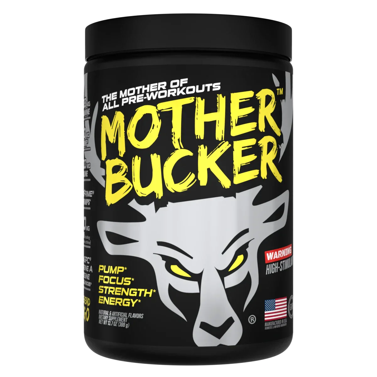 Bucked Up Mother Bucker - 400g / Musclehead Mango - Pre-Workout Powder