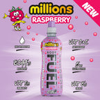 Applied Nutrition Body Fuel Electrolyte Water - 12x500ml / Millions Raspberry - Energy Ready-to-Drinks