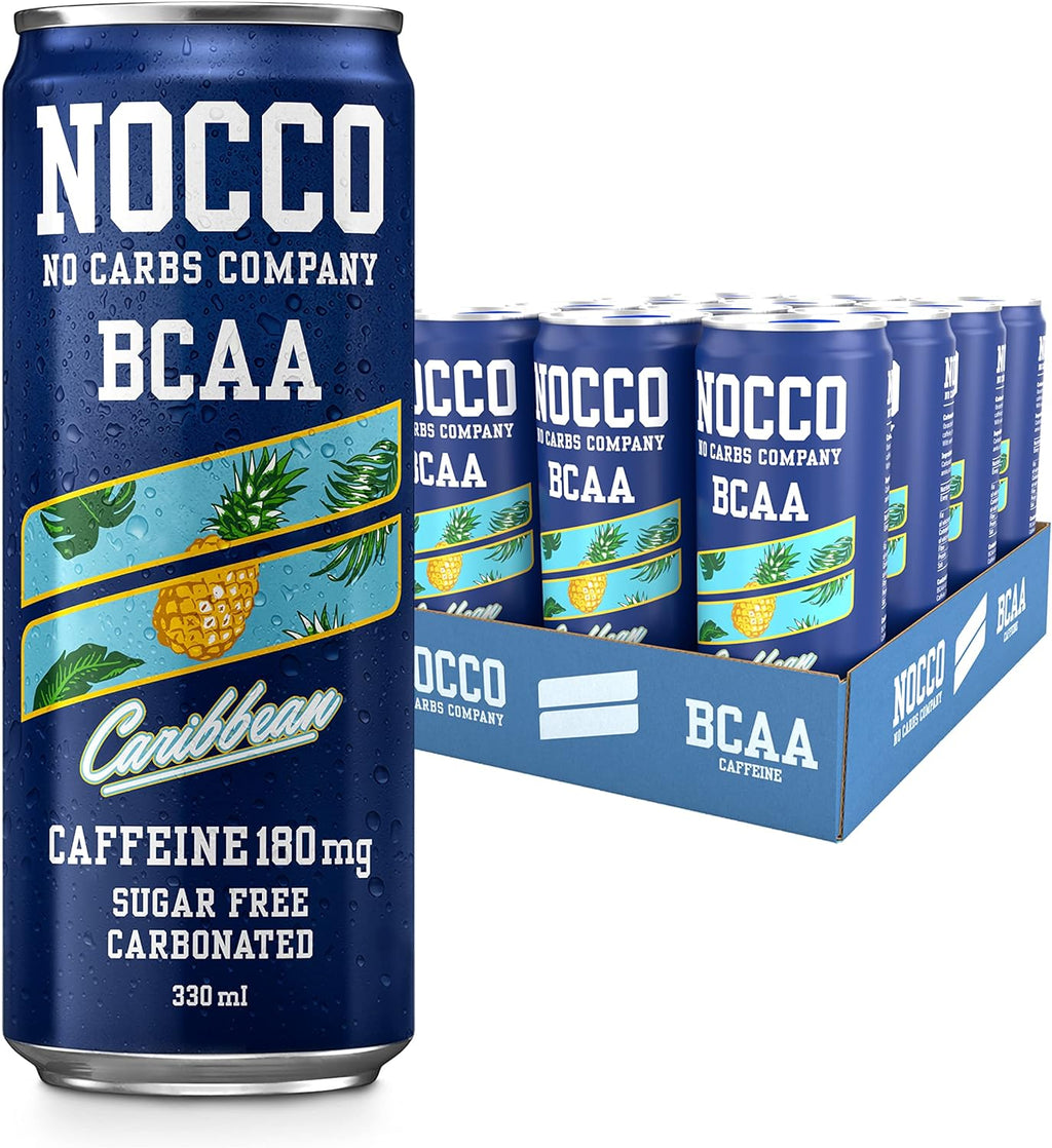 NOCCO BCAA - 12x330ml / Caribbean - Amino Acids Ready-to-Drinks