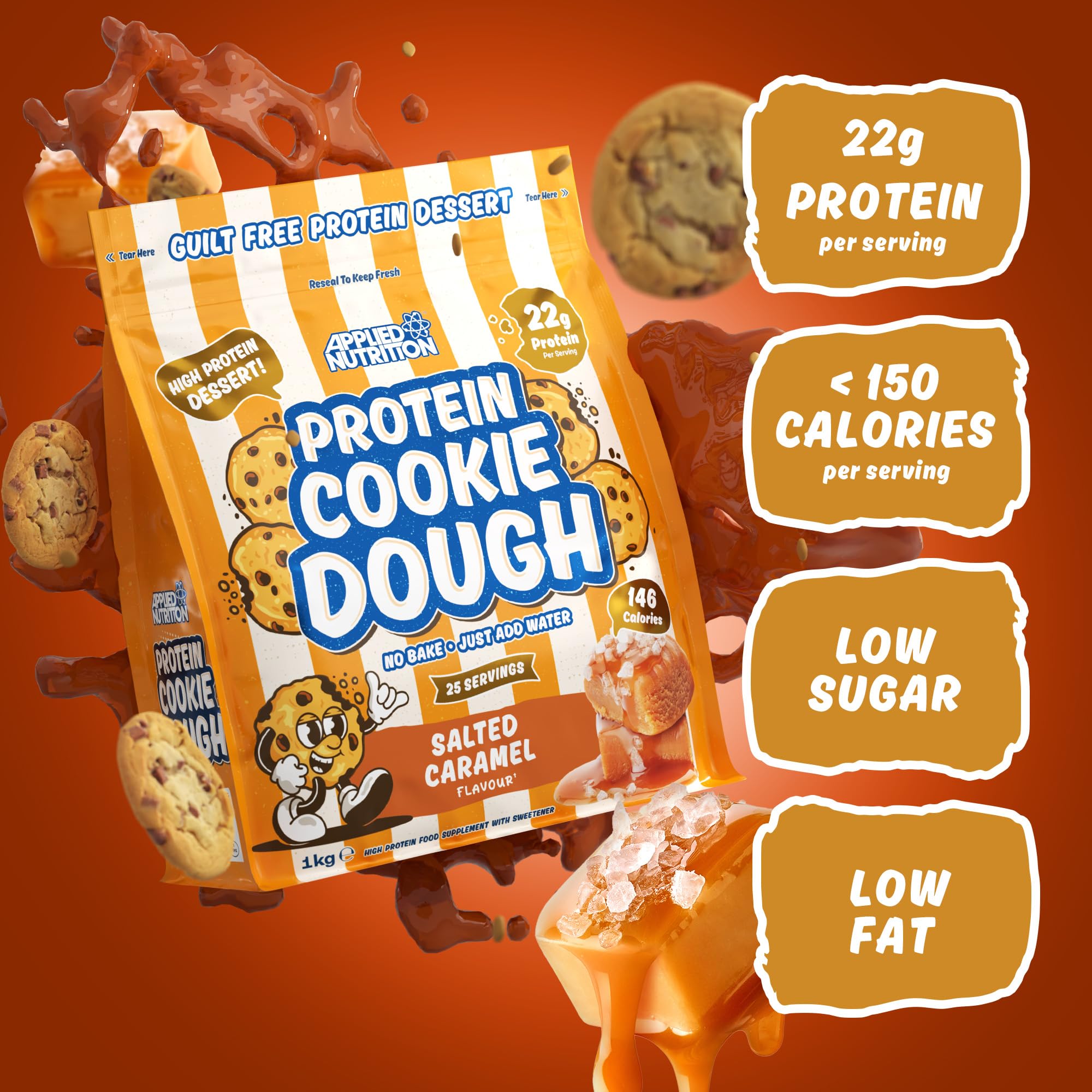 Applied Nutrition Protein Cookie Dough - Protein Cookie Dough Powder