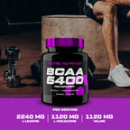 Scitec Nutrition BCAA 6400 - 125 Tabs - Amino Acids Tablets
