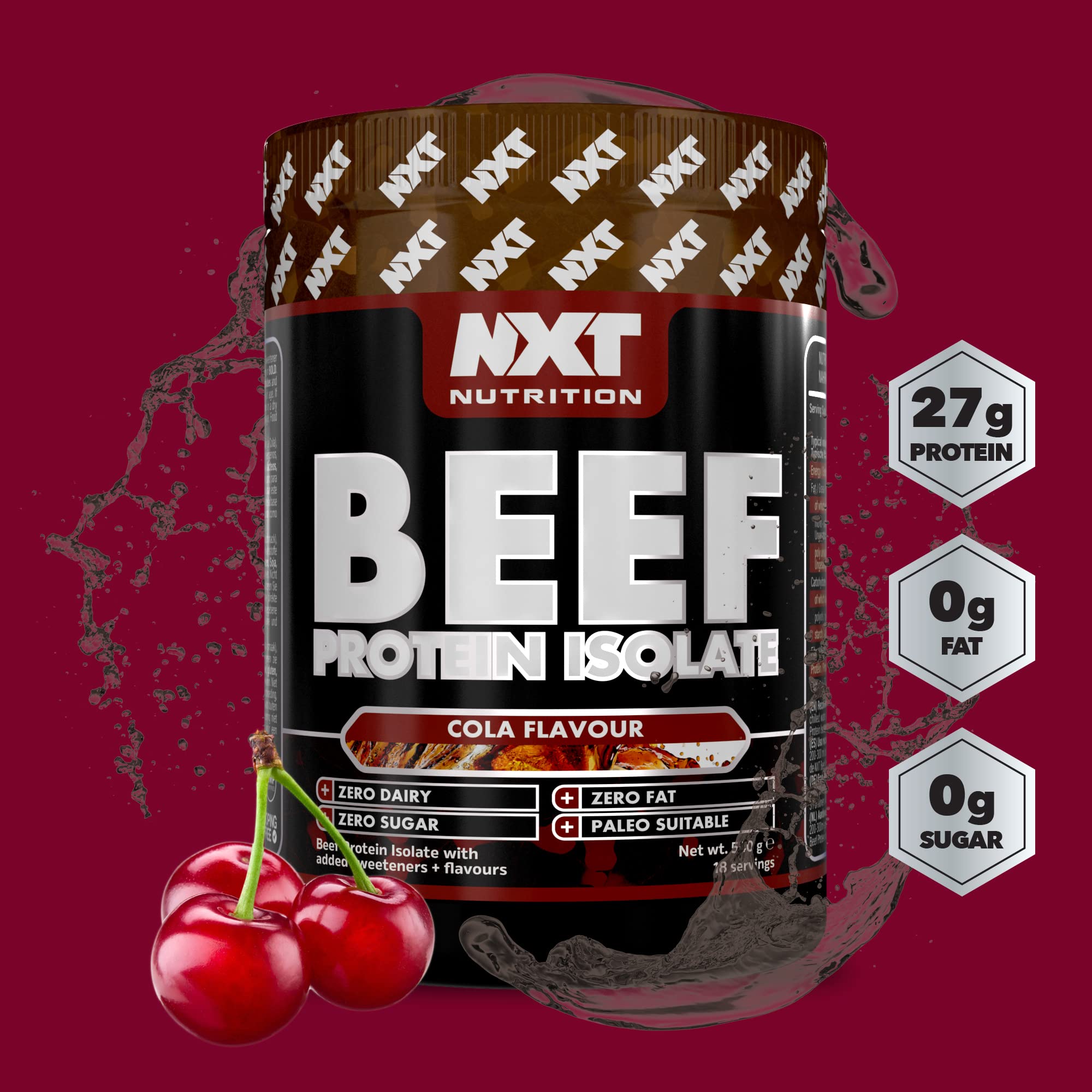 NXT Nutrition Beef Protein Isolate 540g