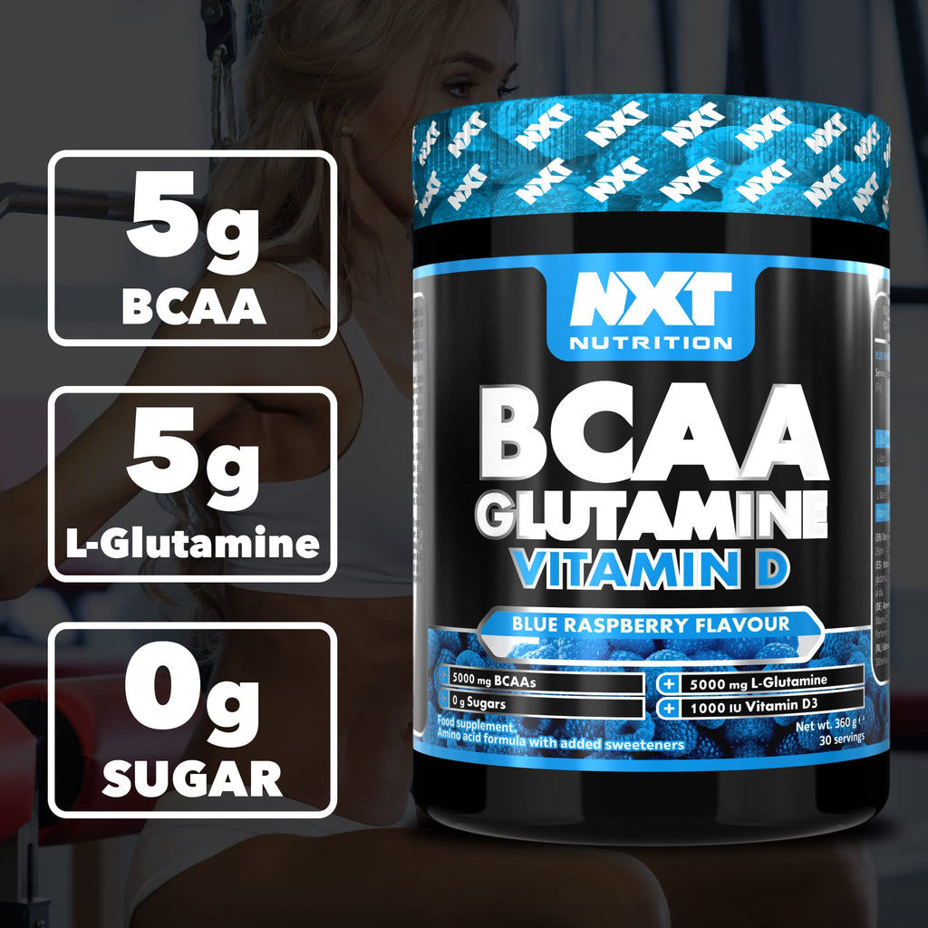 NXT Nutrition BCAA, Glutamine & VIt D 360g