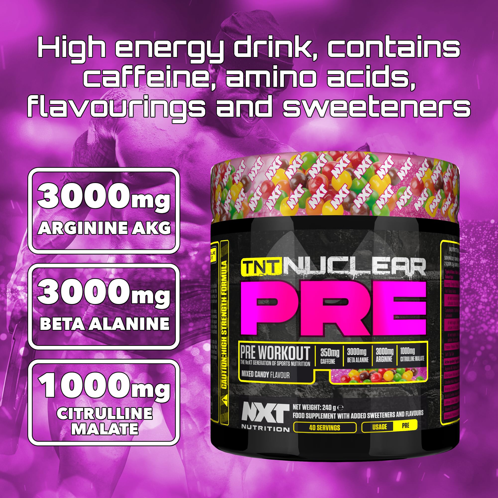 NXT Nutrition TNT Nuclear 420g
