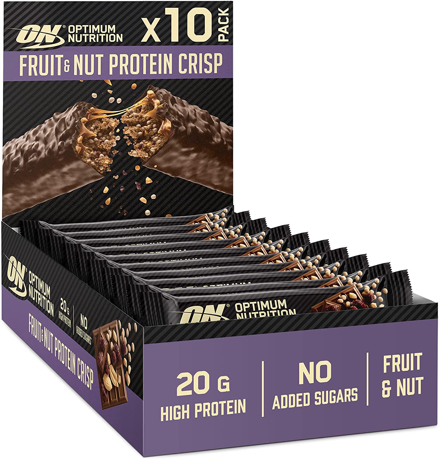 Optimum Nutrition Protein Crisp Bar - Protein Bars
