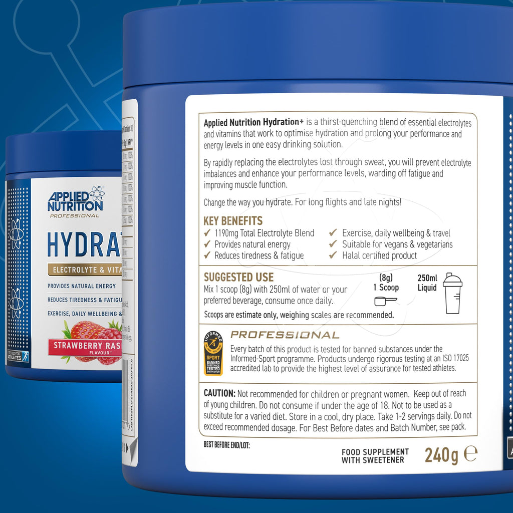 Applied Nutrition Hydration Powder - Sports & Energy Drink Mixes
