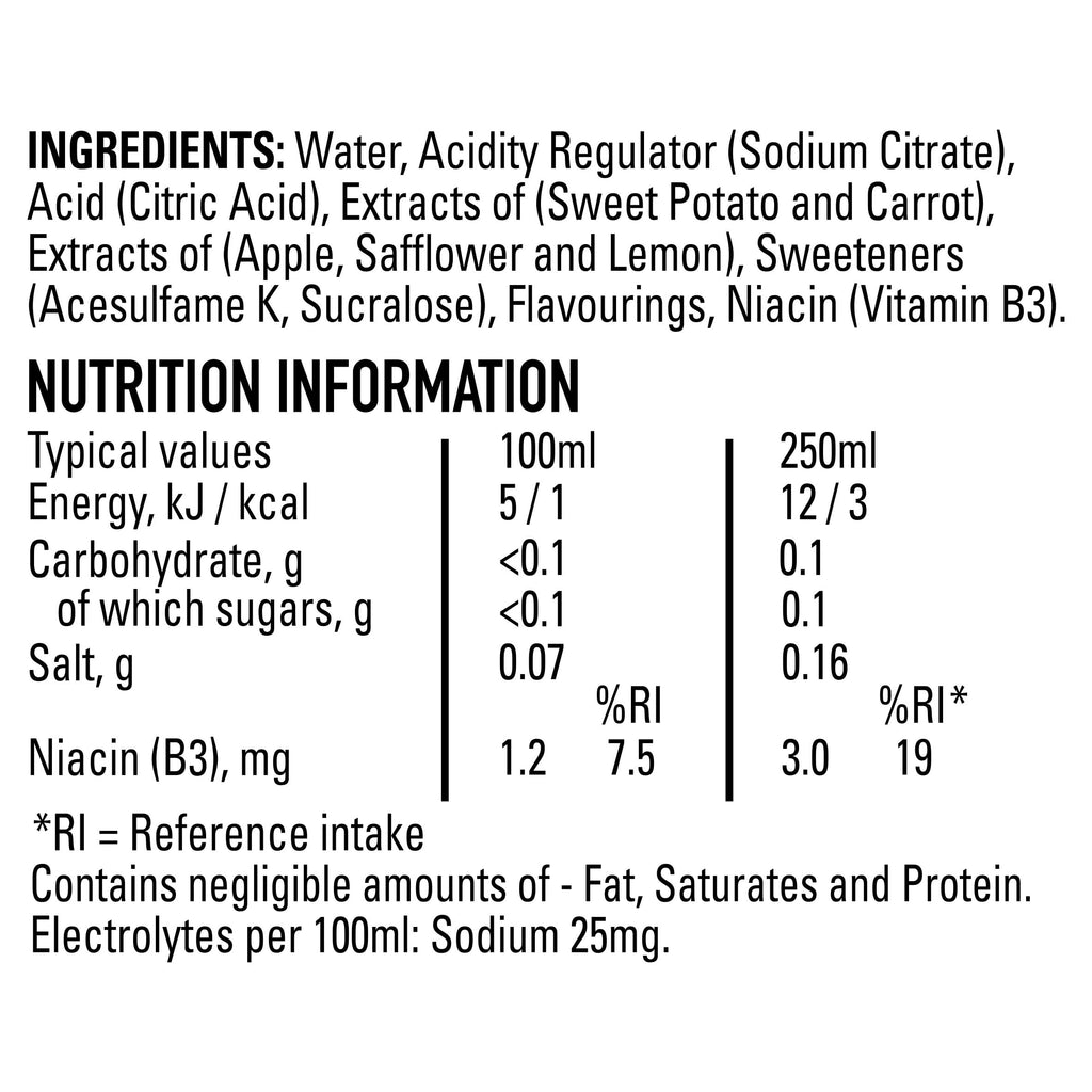 Lucozade Sport Zero 12x500ml