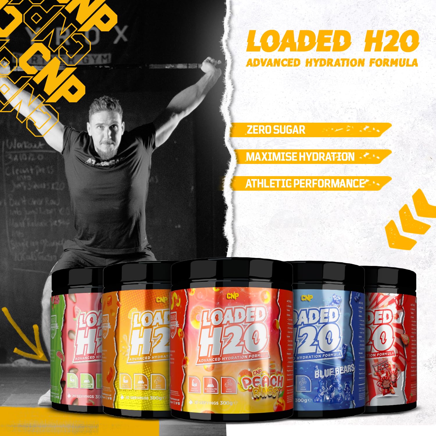 CNP Loaded H2O - Hydration Tabs