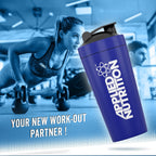 Applied Nutrition Stainless Steel Shaker - 750ml / Blue - Shakers & Bottles
