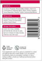 Natures Aid Vitamin D3 5000iu (125ug) High Strength - 60 Tabs - Vitamin D3 Capsules