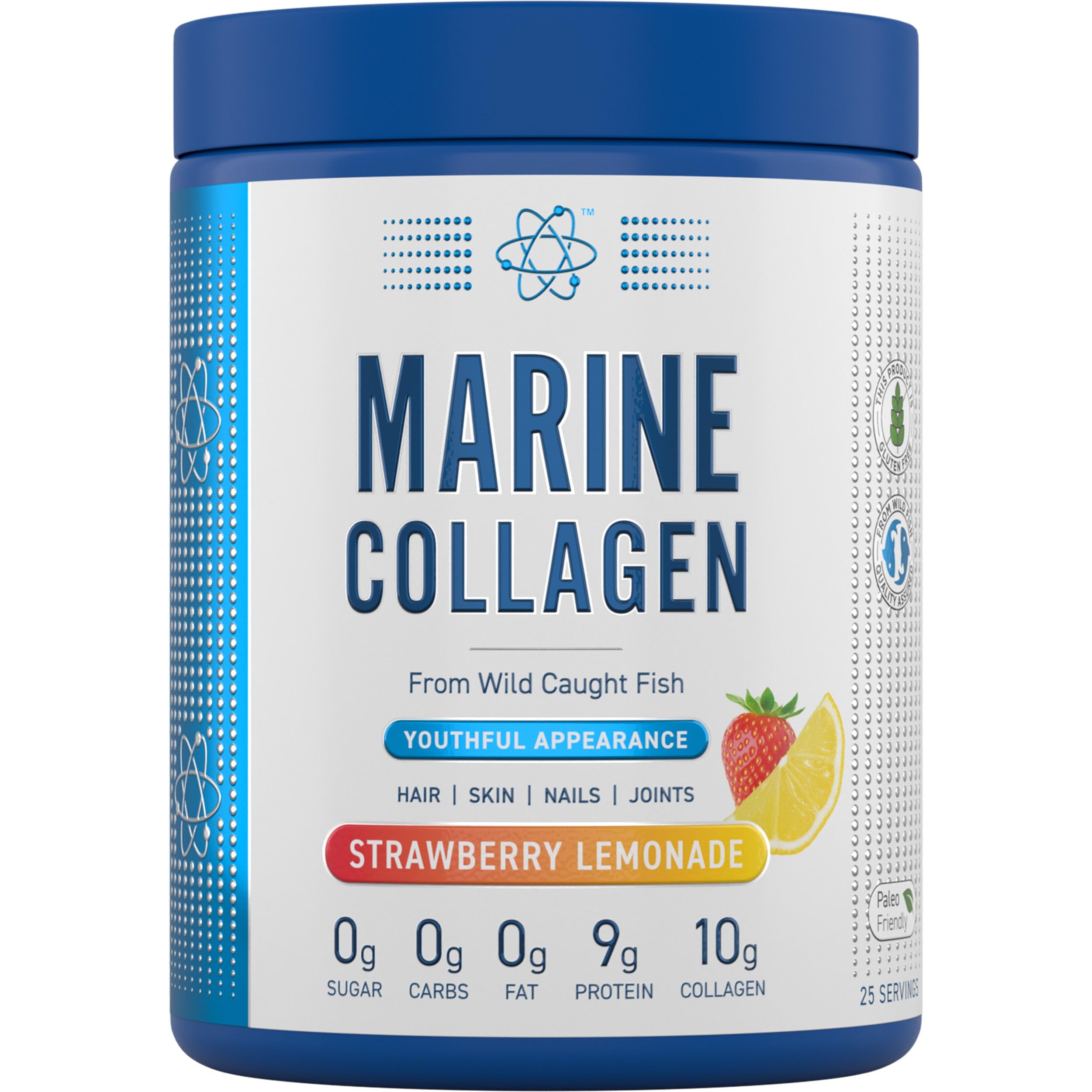Applied Nutrition Marine Collagen - 300g / Strawberry Lemonade - Marine Collagen Powder